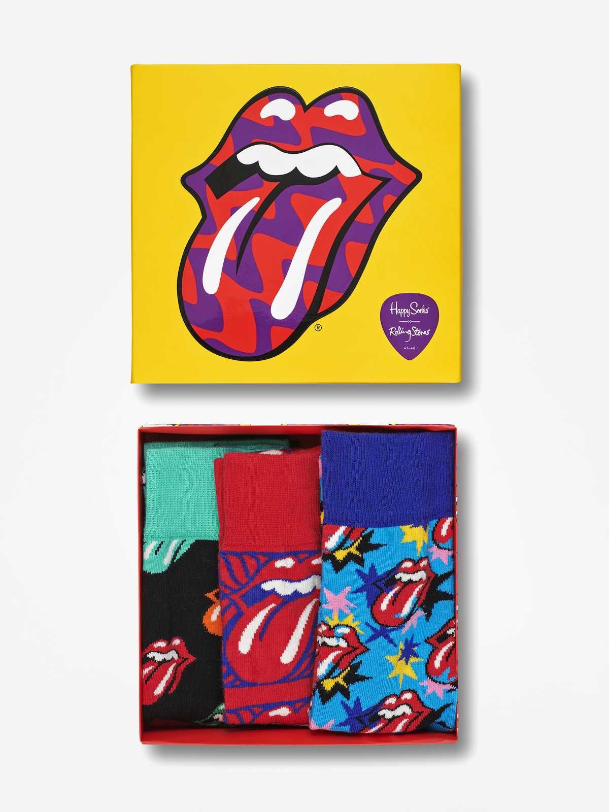 Skarpetki Happy Socks Giftbox 3Pk Rolling Stones (multi)
