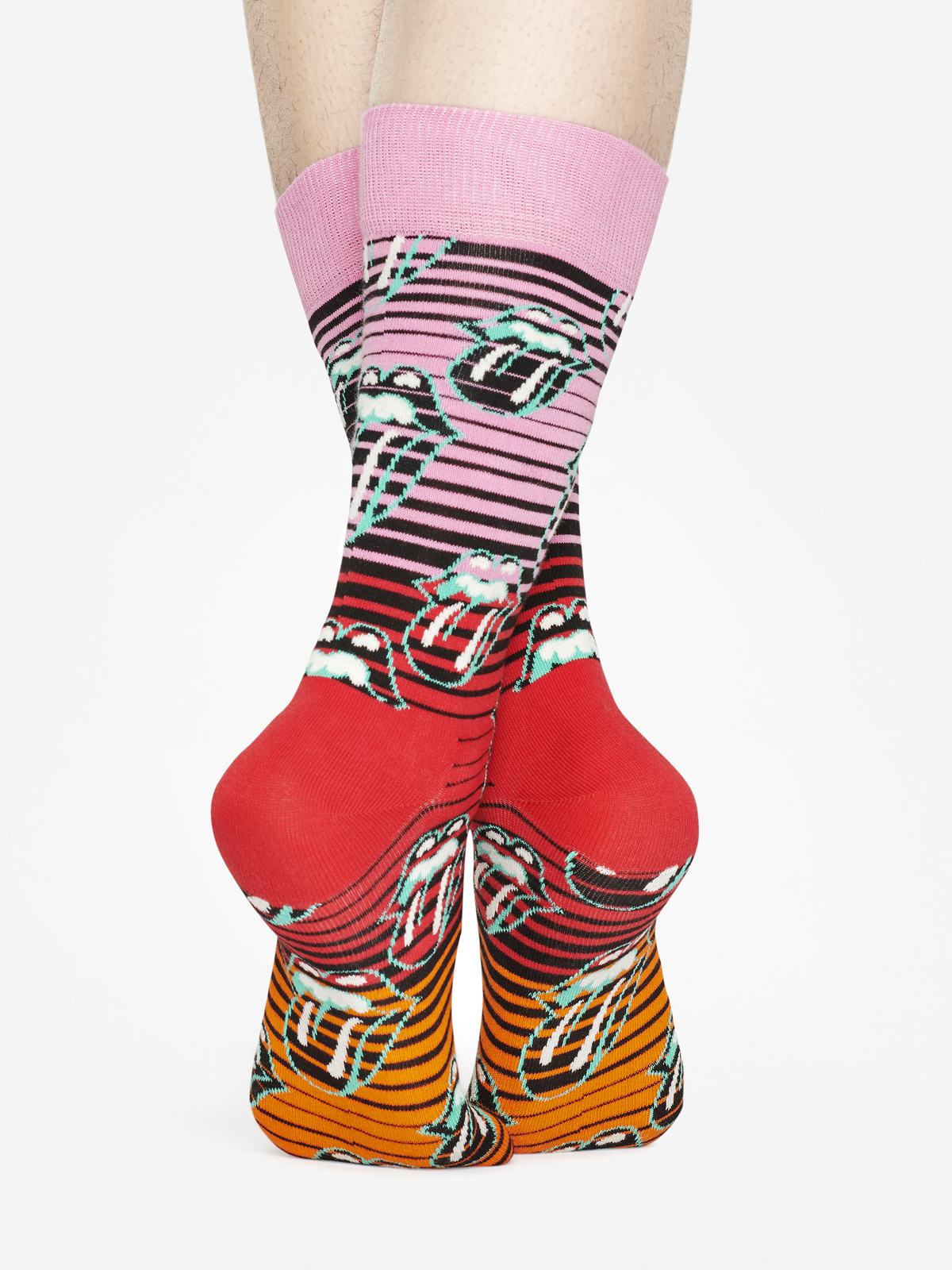 Skarpetki Happy Socks Rolling Stones (pink/red/orange)