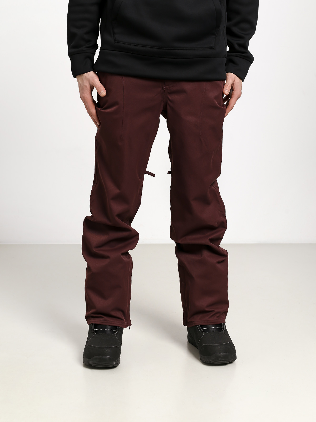 Męskie Spodnie snowboardowe ThirtyTwo Essex (burgundy)