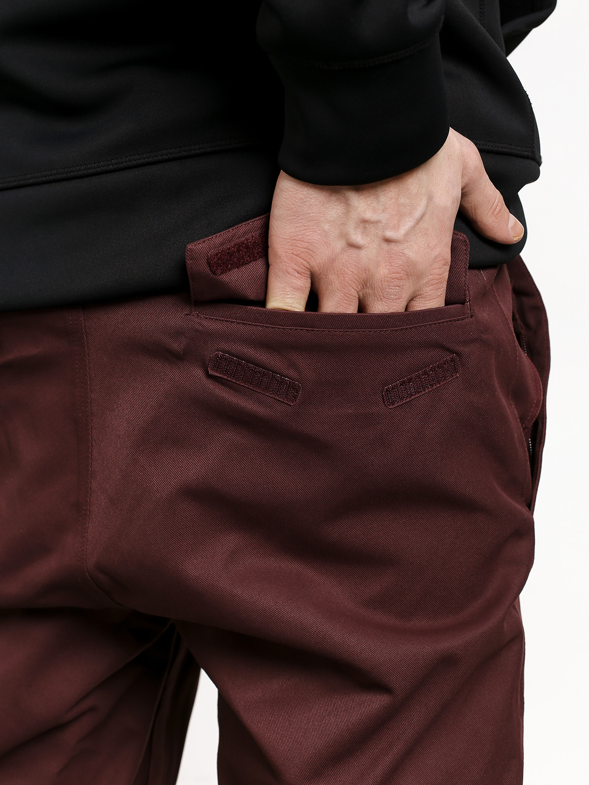 Męskie Spodnie snowboardowe ThirtyTwo Essex (burgundy)