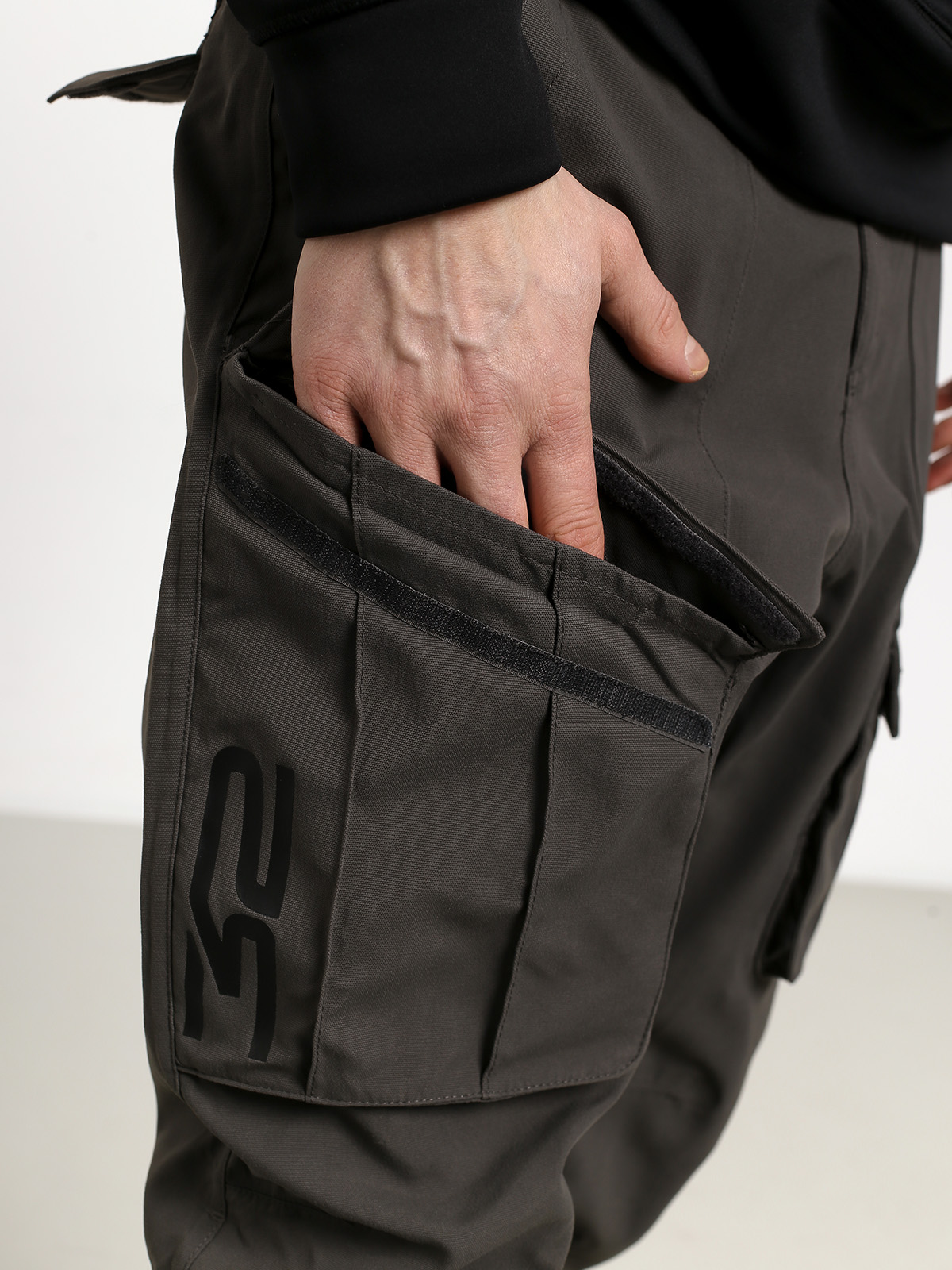 Męskie Spodnie snowboardowe ThirtyTwo Mantra (charcoal)