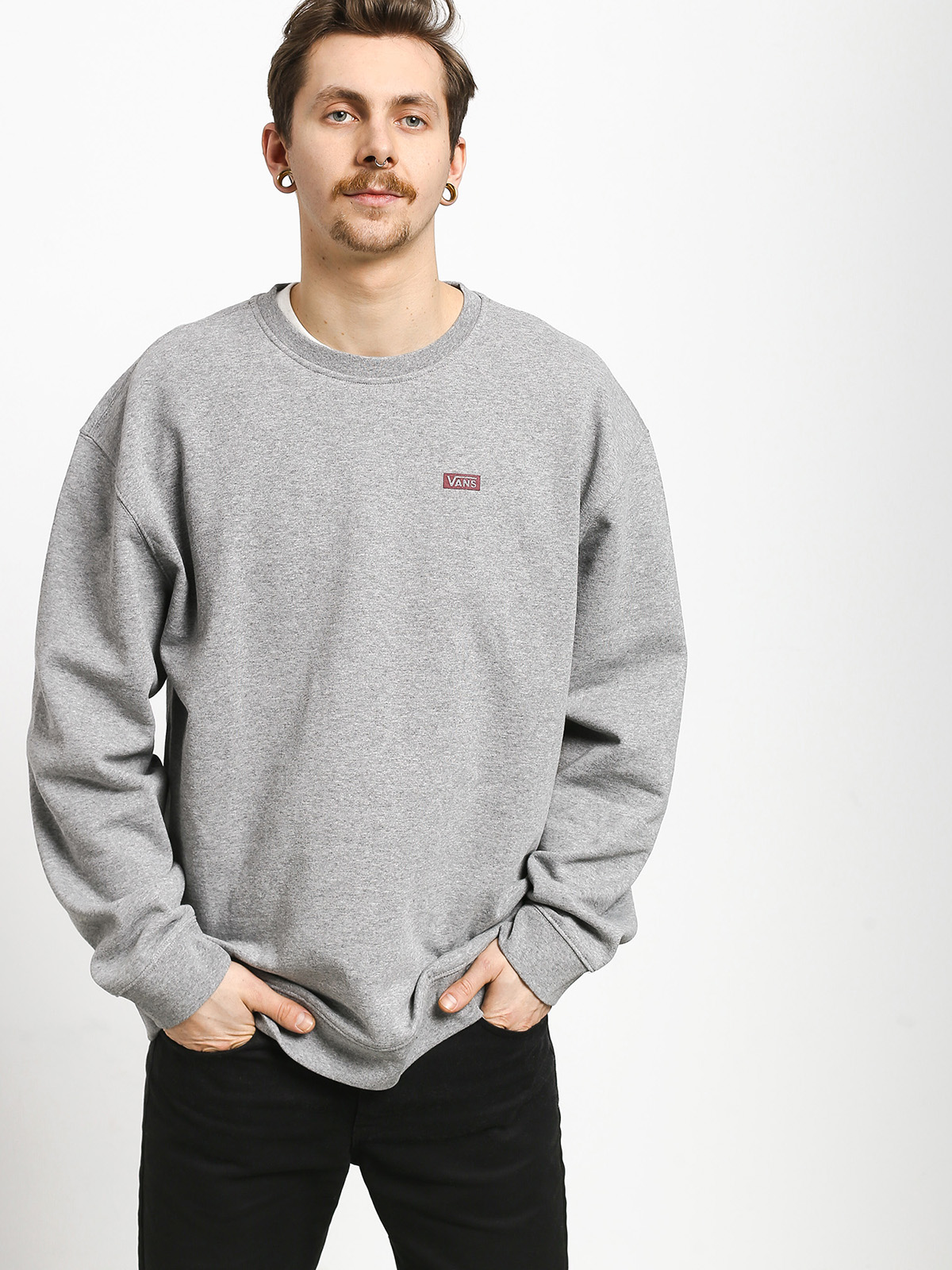 Bluza Vans Retro Tall Type (cement heather)