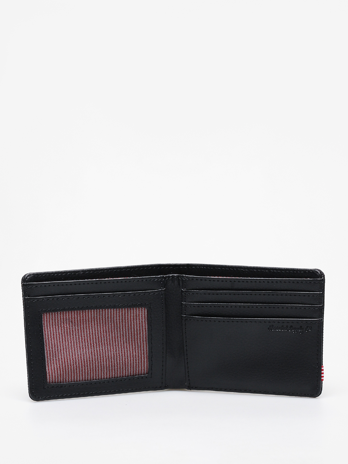 Portfel Herschel Supply Co. Hank Rfid (black/black synthetic leather)