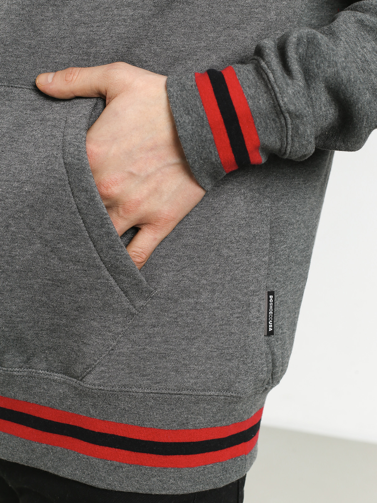 Bluza z kapturem DC Glenridge 2 HD (heather charcoal)