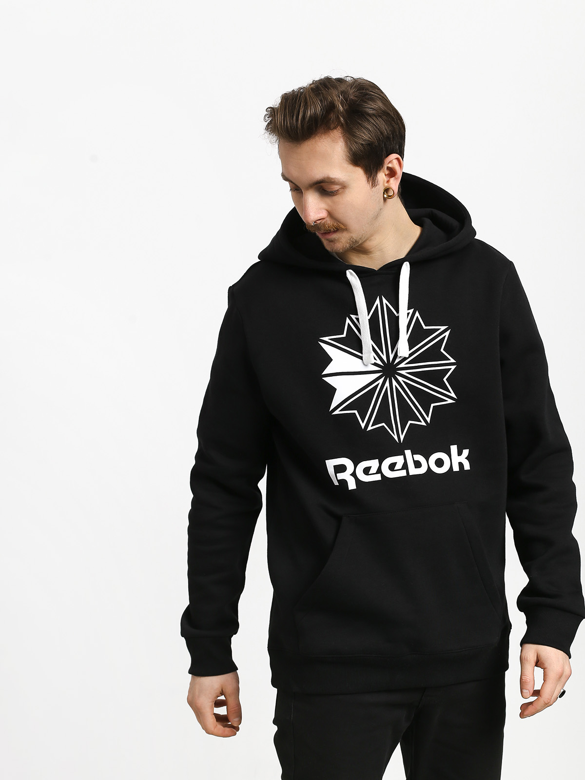 Bluza z kapturem Reebok C Big Logo HD (black)