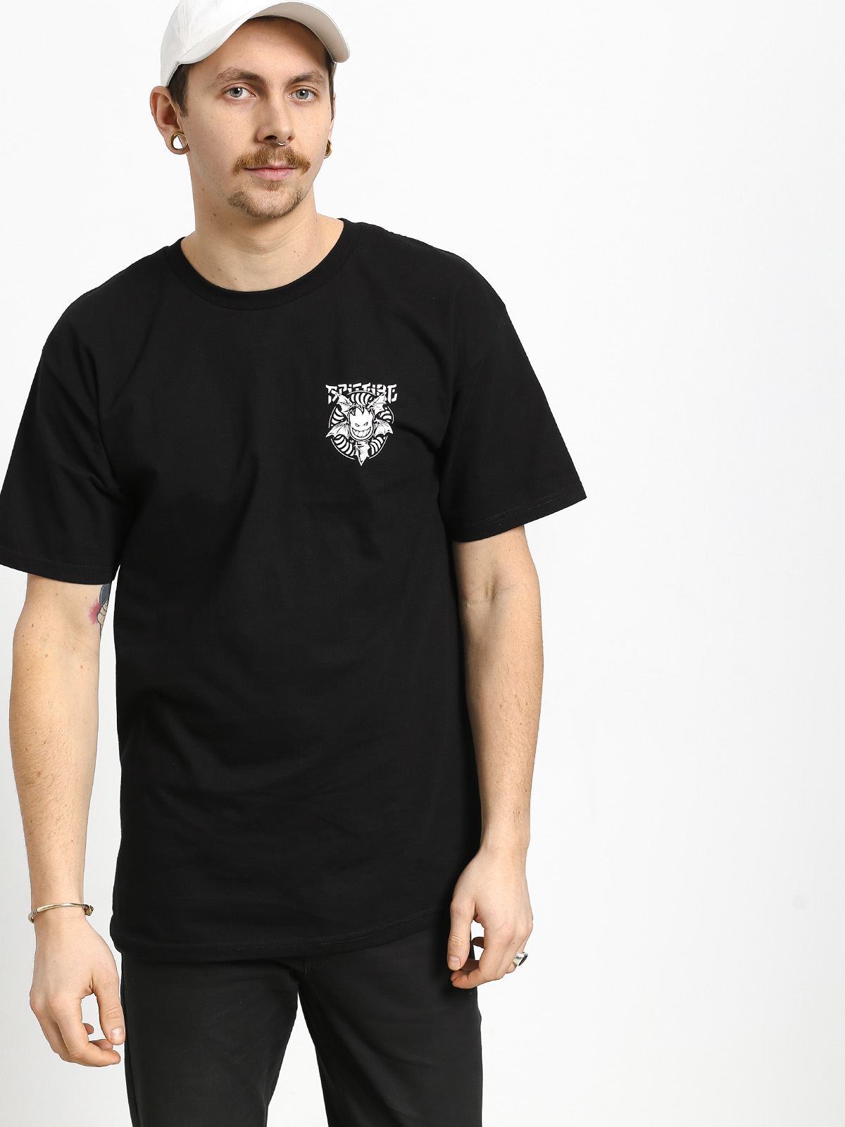 T-shirt Spitfire Nocturnus (black/white)