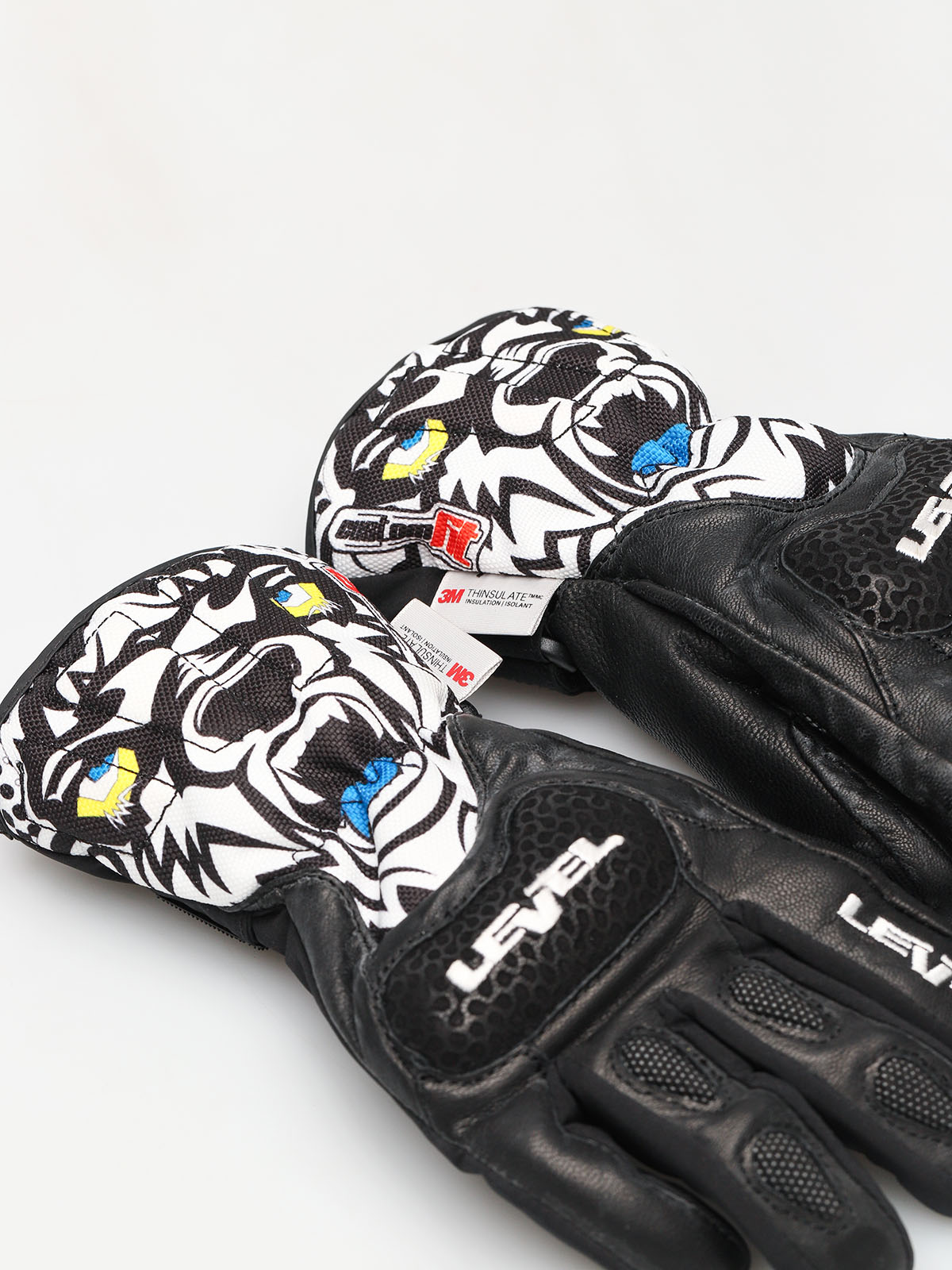 Rękawice Level Jr Cf Black (black)