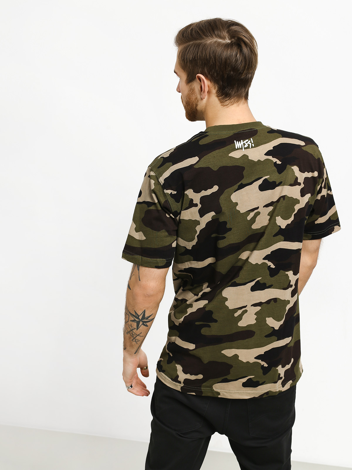 T-shirt MassDnm Signature (woodland camo)