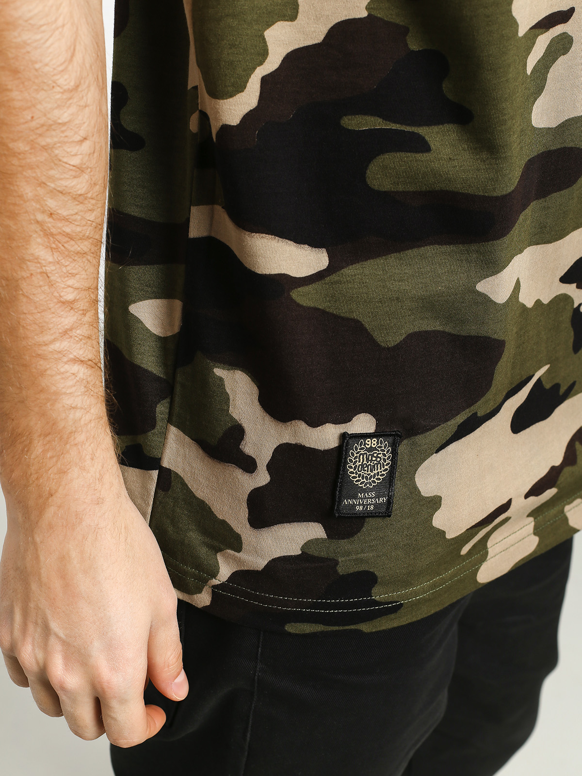 T-shirt MassDnm Signature (woodland camo)