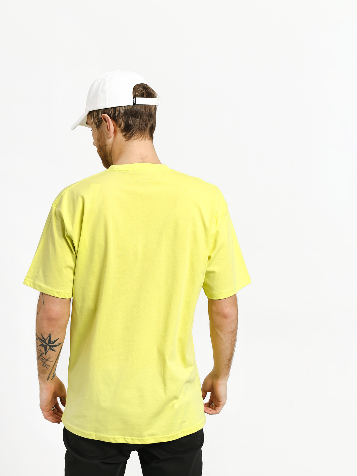 T-shirt Vans Classic (sunny lime/white)