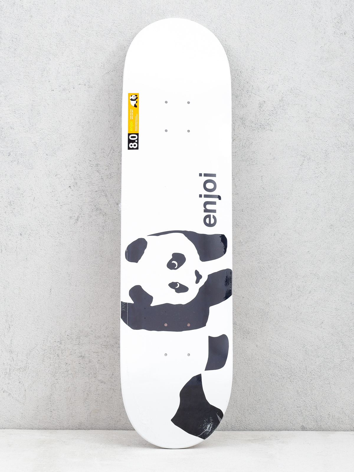 Deck Enjoi Panda Logo Wide (wht) 8.0