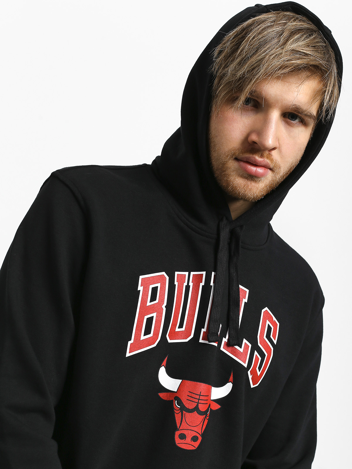 Bluza z kapturem New Era Top 6 Chicago Bulls HD (black)