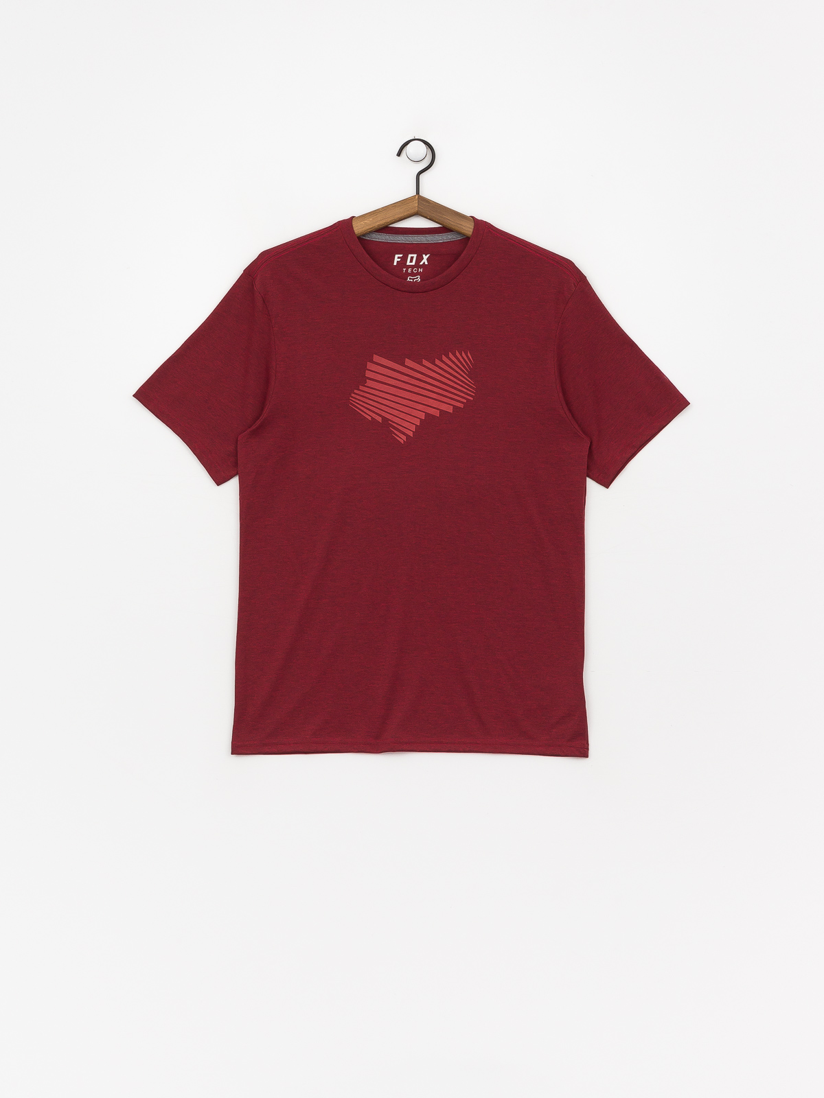 T-shirt Fox Clash Tech (htr rd)
