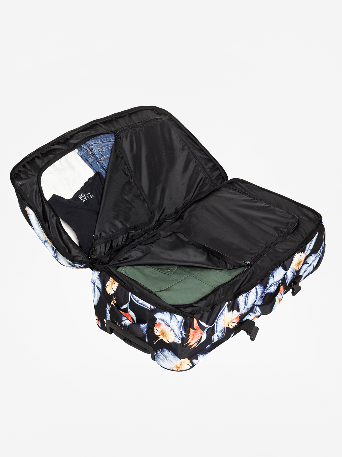 Torba podróżna Roxy Long Haul 2 Wmn (anthracite tropical)