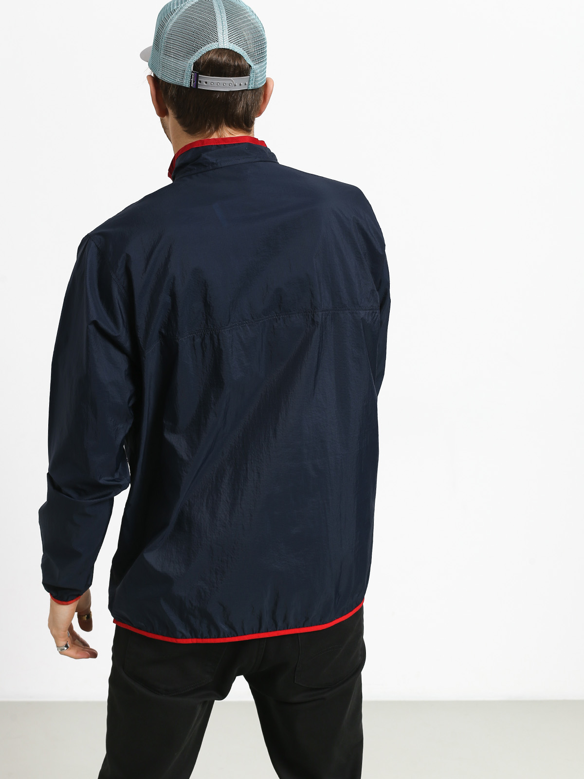 Kurtka Patagonia Houdini Snap T (stone blue w/neo navy)