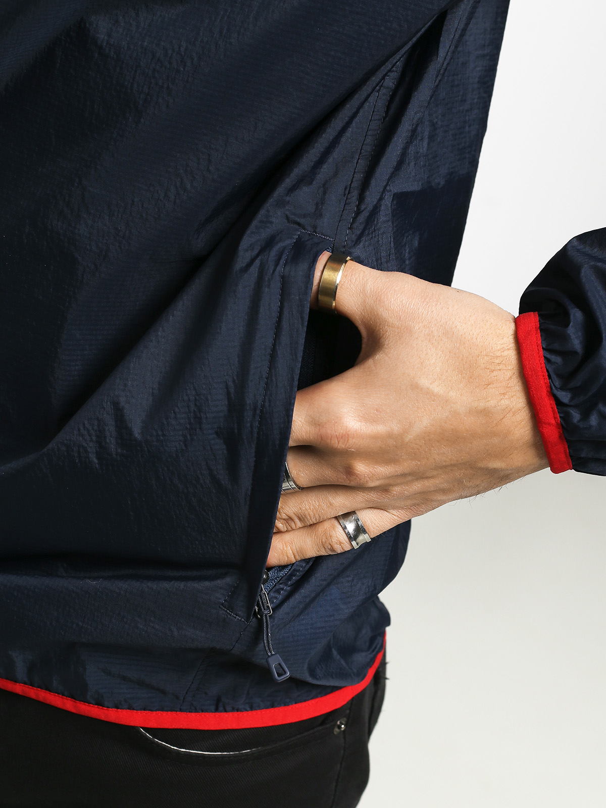 Kurtka Patagonia Houdini Snap T (stone blue w/neo navy)