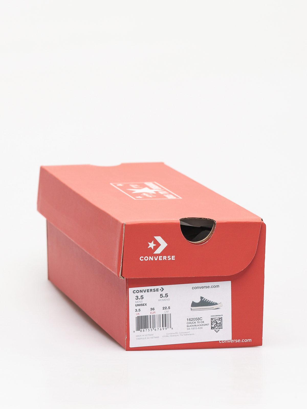 Trampki Converse Chuck 70 Ox (black/black/egret)