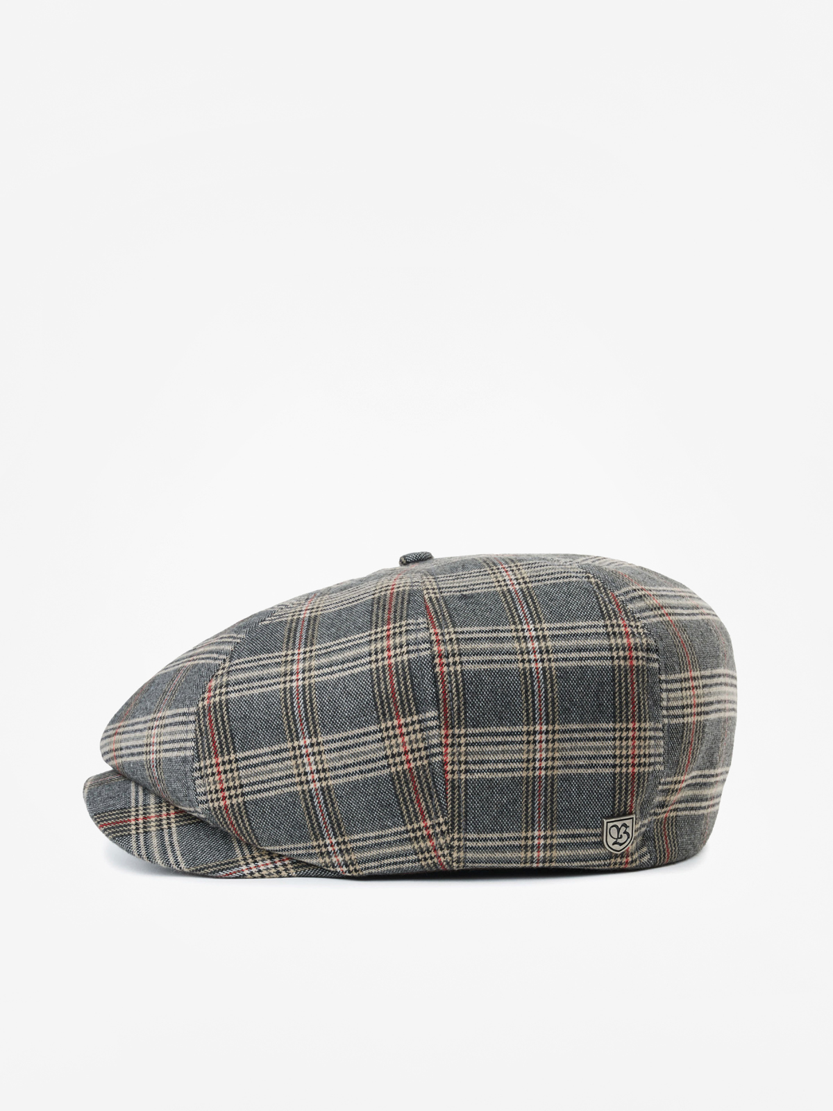 Kaszkiet Brixton Brood Snap ZD (grey/tan plaid)