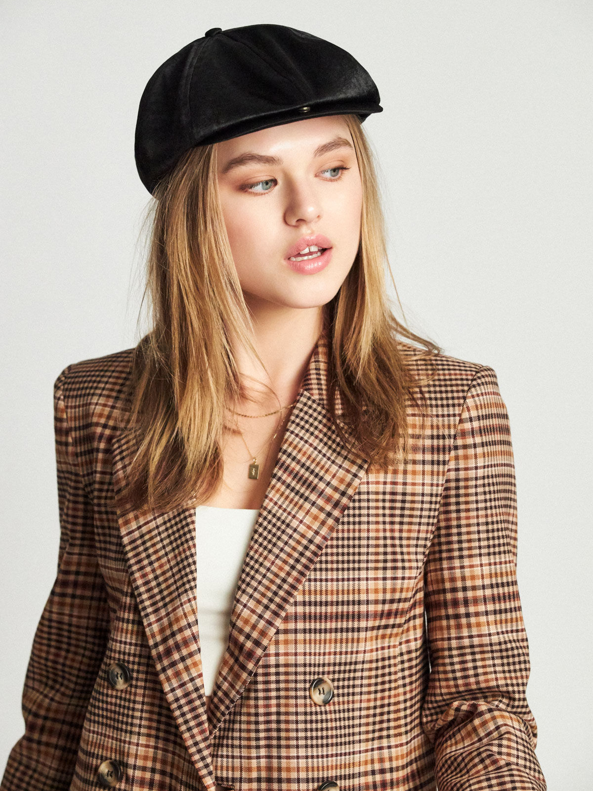 Kaszkiet Brixton Brood W Snap ZD Wmn (black)