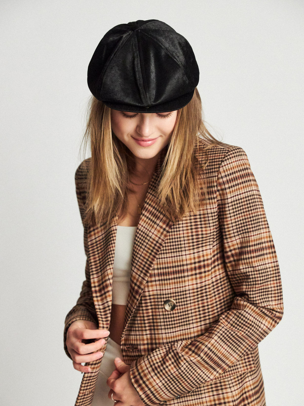 Kaszkiet Brixton Brood W Snap ZD Wmn (black)