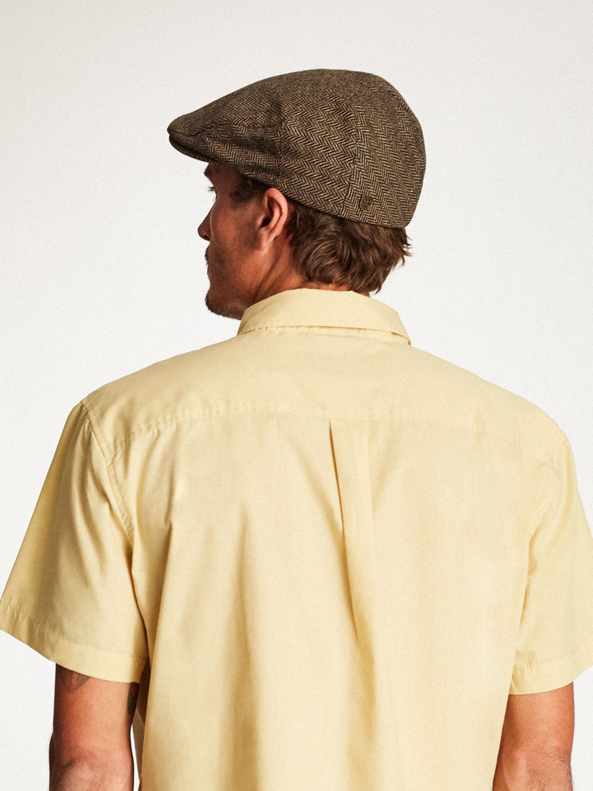 Kaszkiet Brixton Hooligan Snap ZD (brown/khaki)