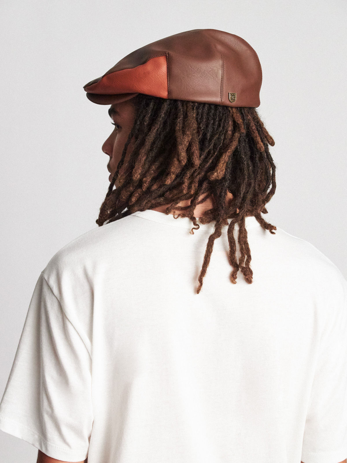 Kaszkiet Brixton Hooligan Snap ZD (brown/lt brown)