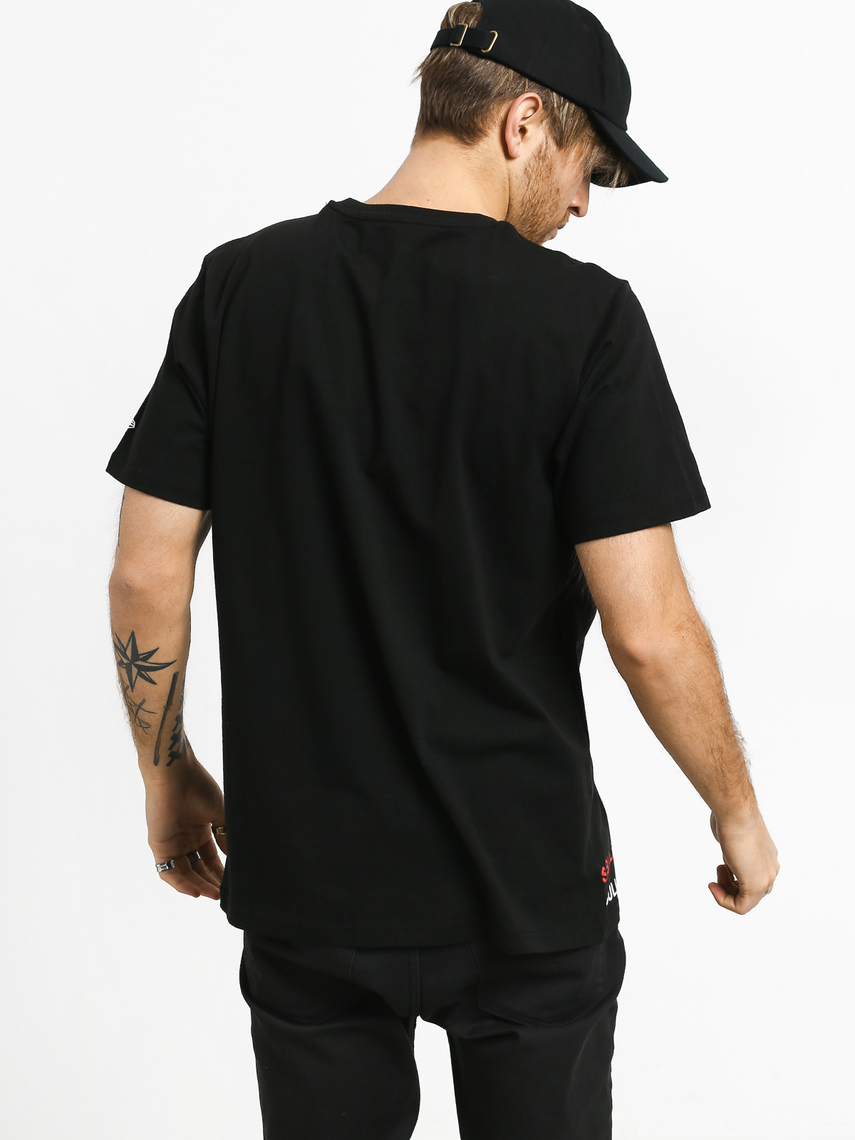 T-shirt New Era Wordmark Chicago Bulls (black)