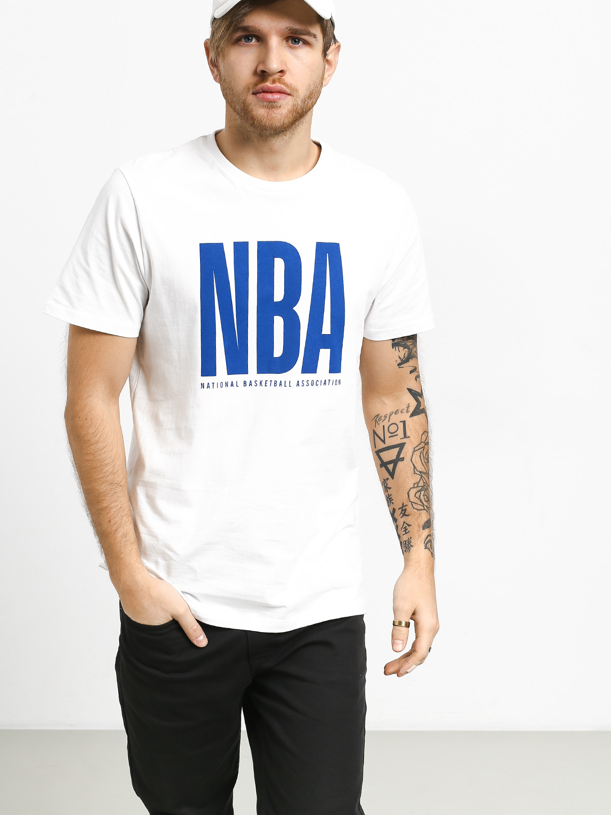 T-shirt New Era Nba Logo (white)
