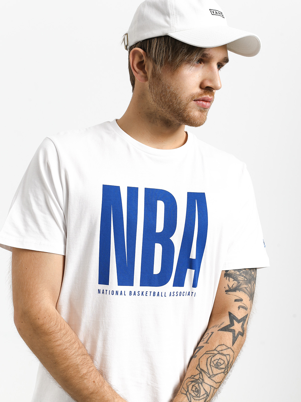 T-shirt New Era Nba Logo (white)