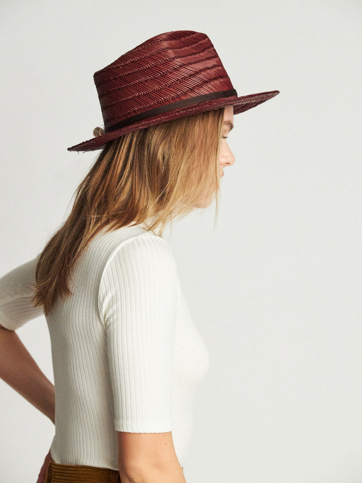 Kapelusz Brixton Crosby II Fedora (brown/brown)