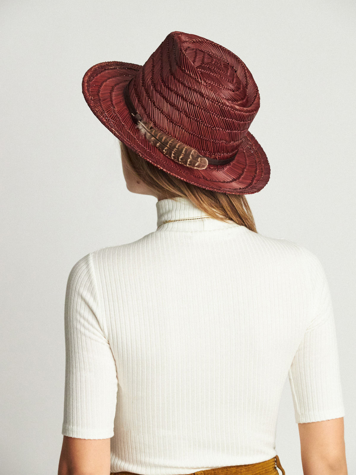 Kapelusz Brixton Crosby II Fedora (brown/brown)