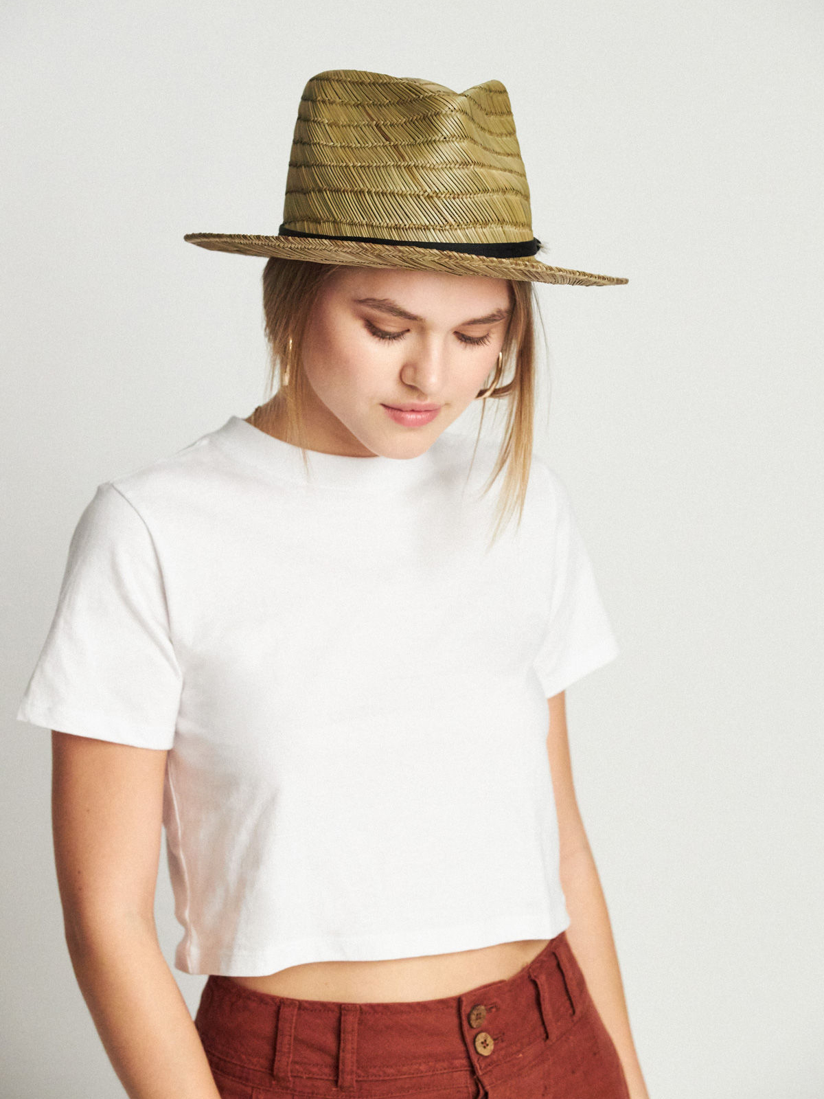 Kapelusz Brixton Crosby II Fedora (tan)