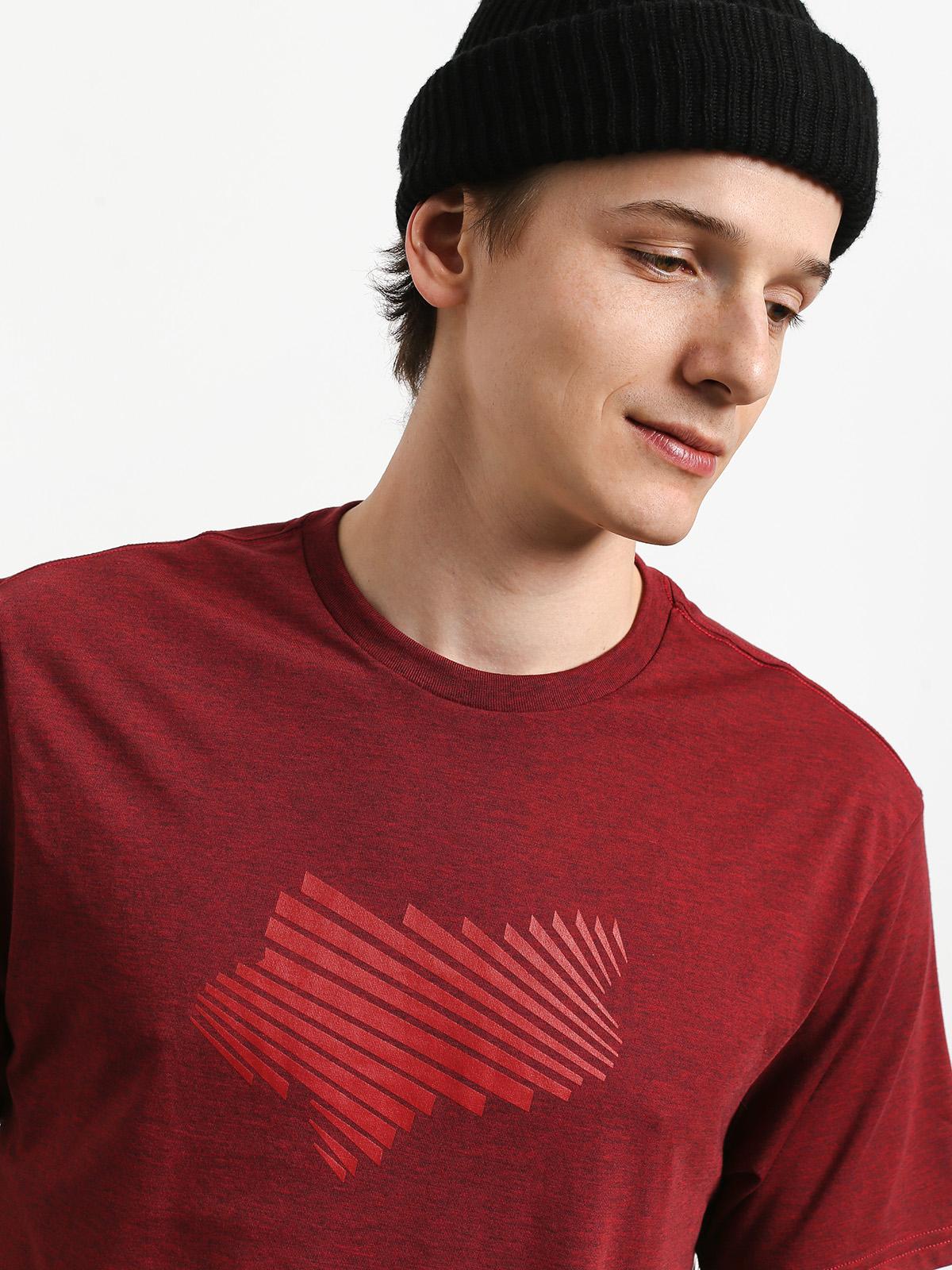 T-shirt Fox Clash Tech (htr rd)