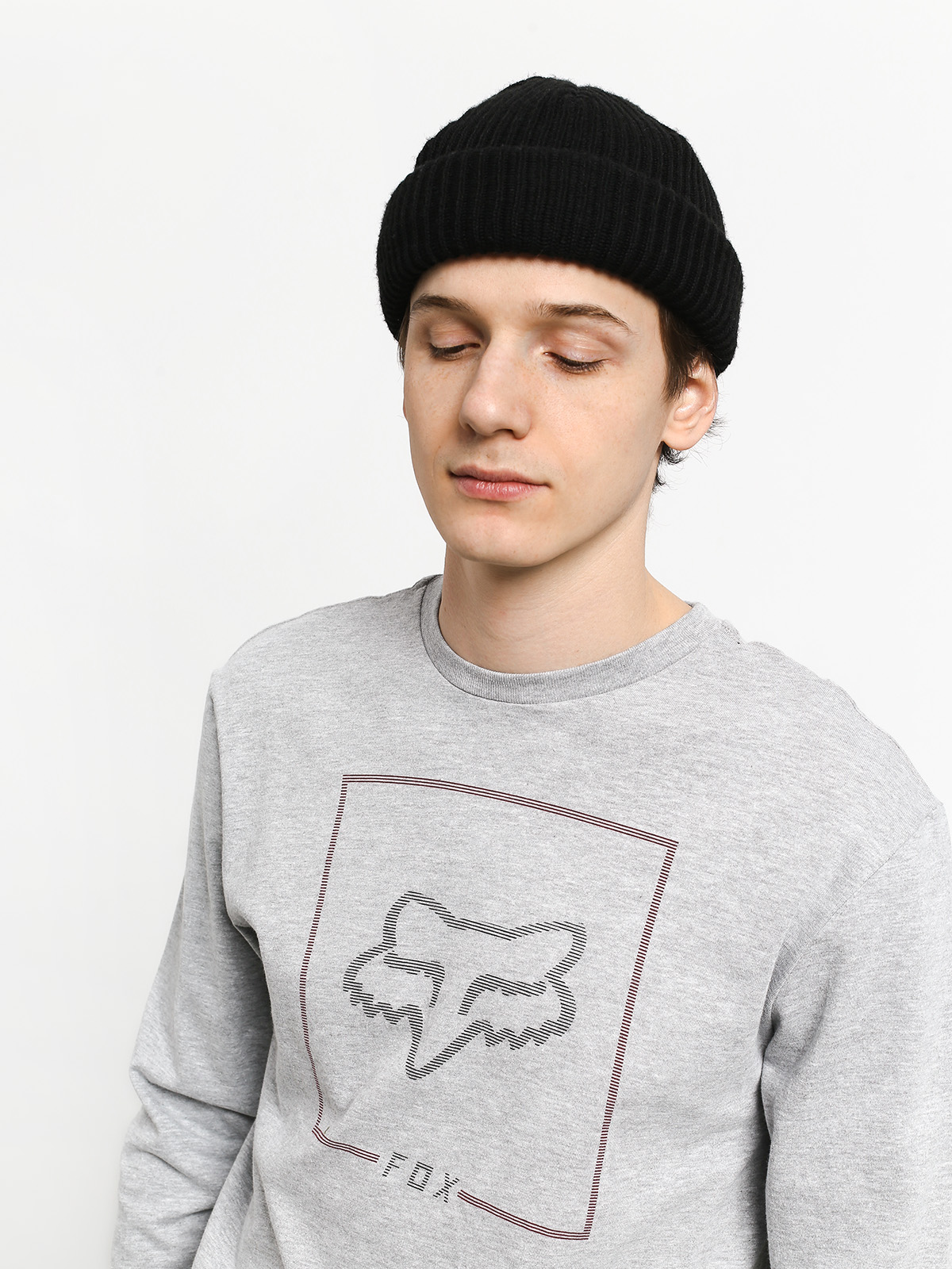 Longsleeve Fox Chapped (lt htr gry)