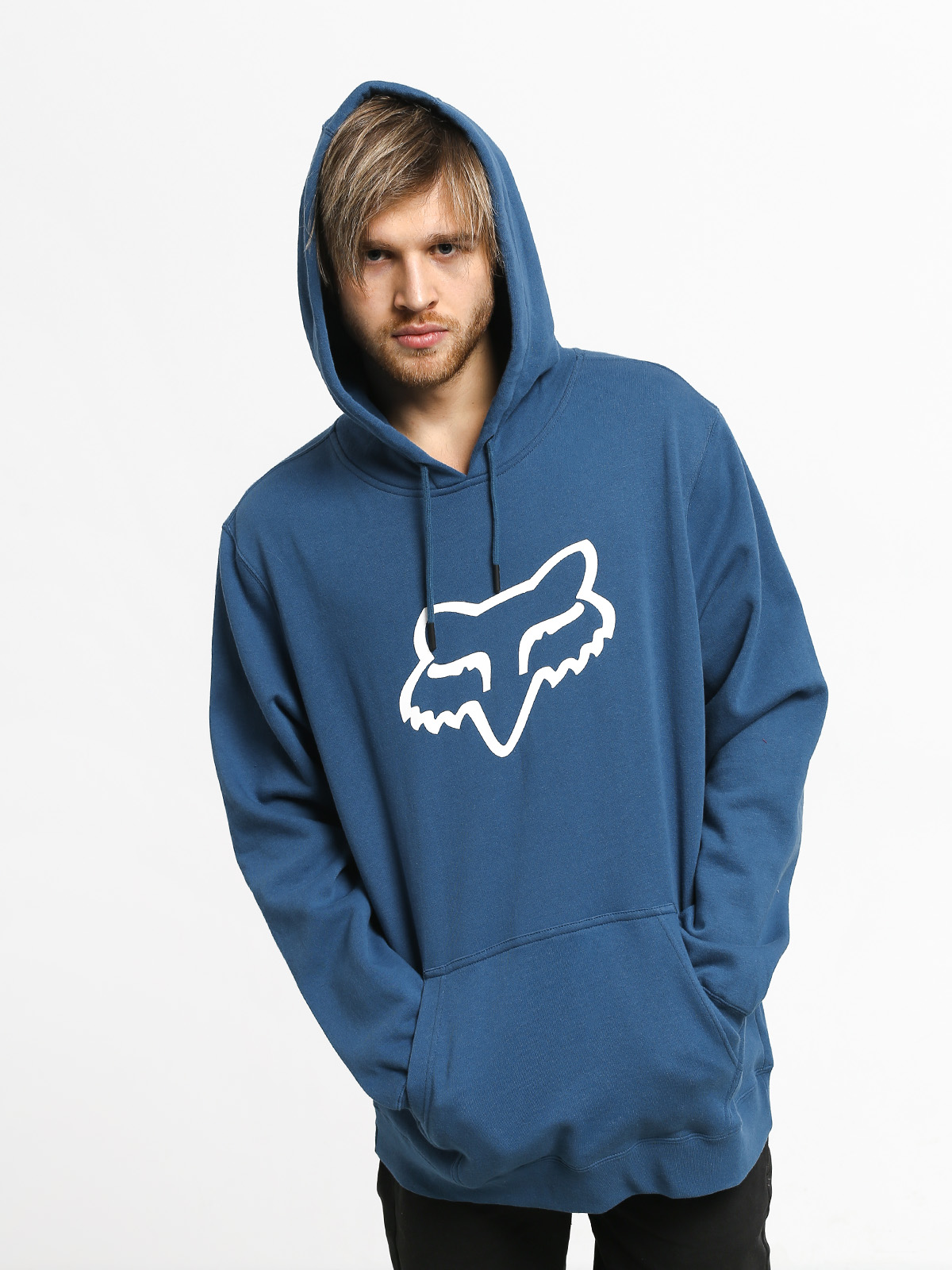 Bluza z kapturem Fox Legacy Fox Head HD (dst blu)