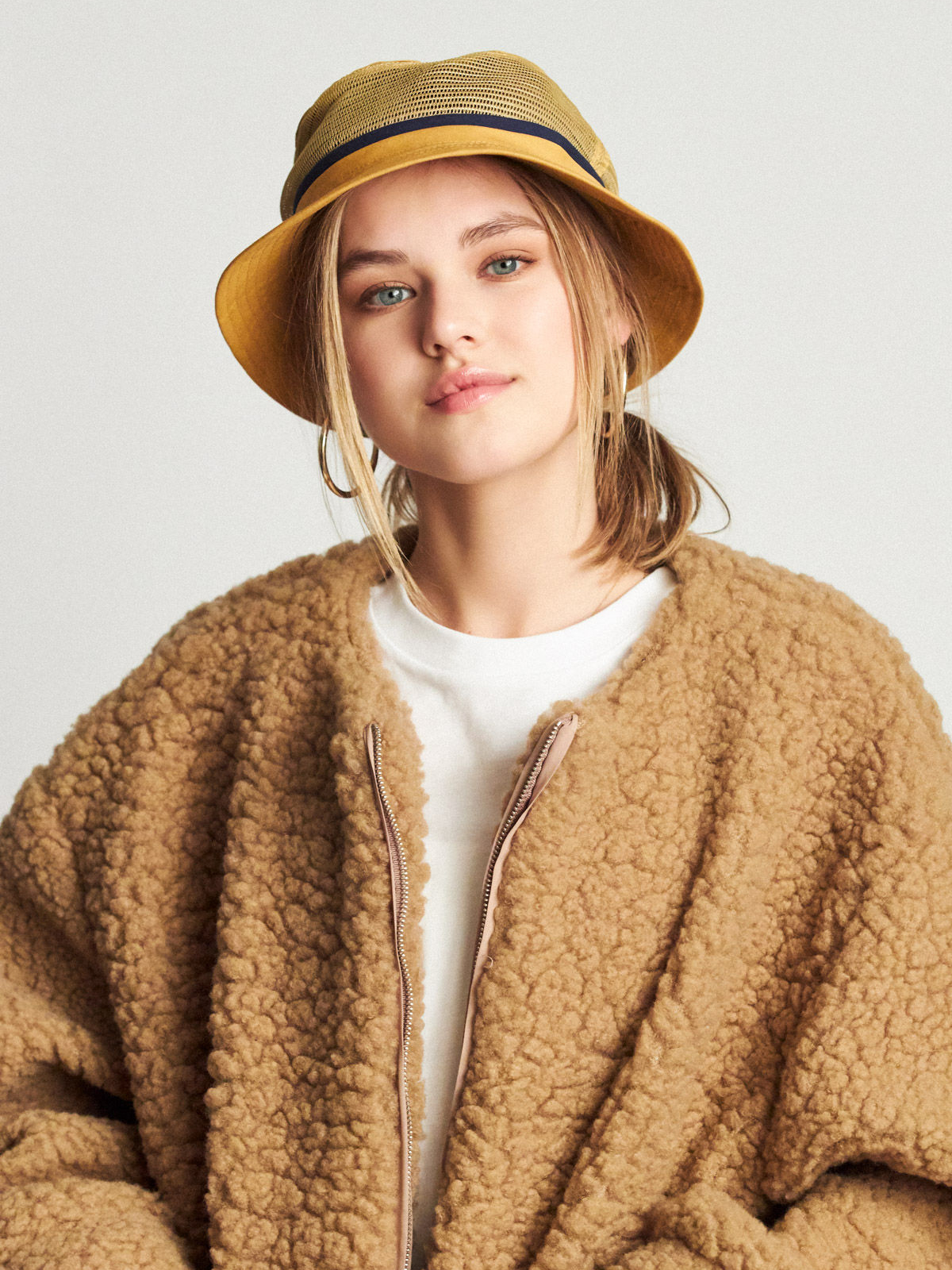 Kapelusz Brixton Hardy Bucket Hat (nugget gold)