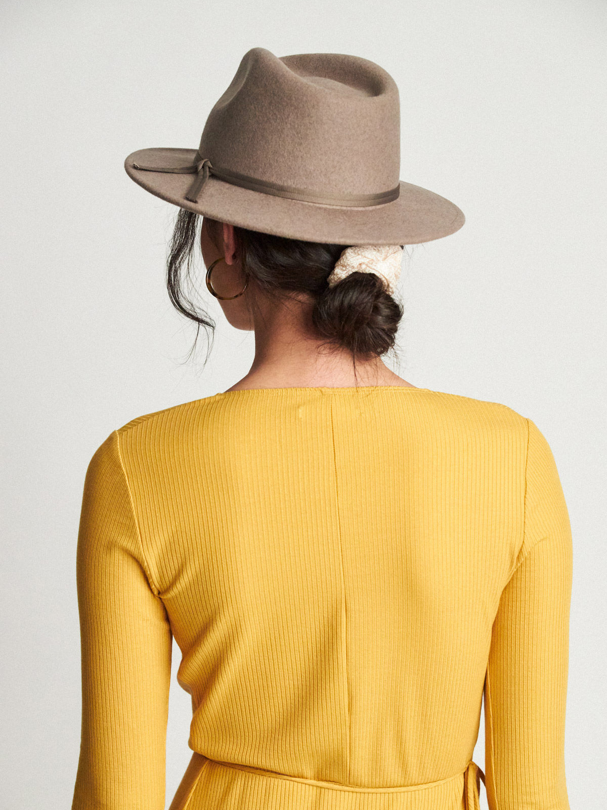 Kapelusz Brixton Coleman Fedora (heather natural)