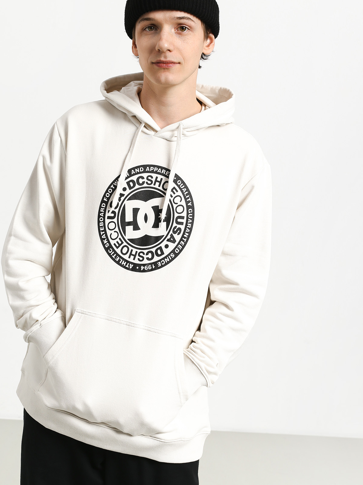 Bluza z kapturem DC Crasingle HD (snow white)