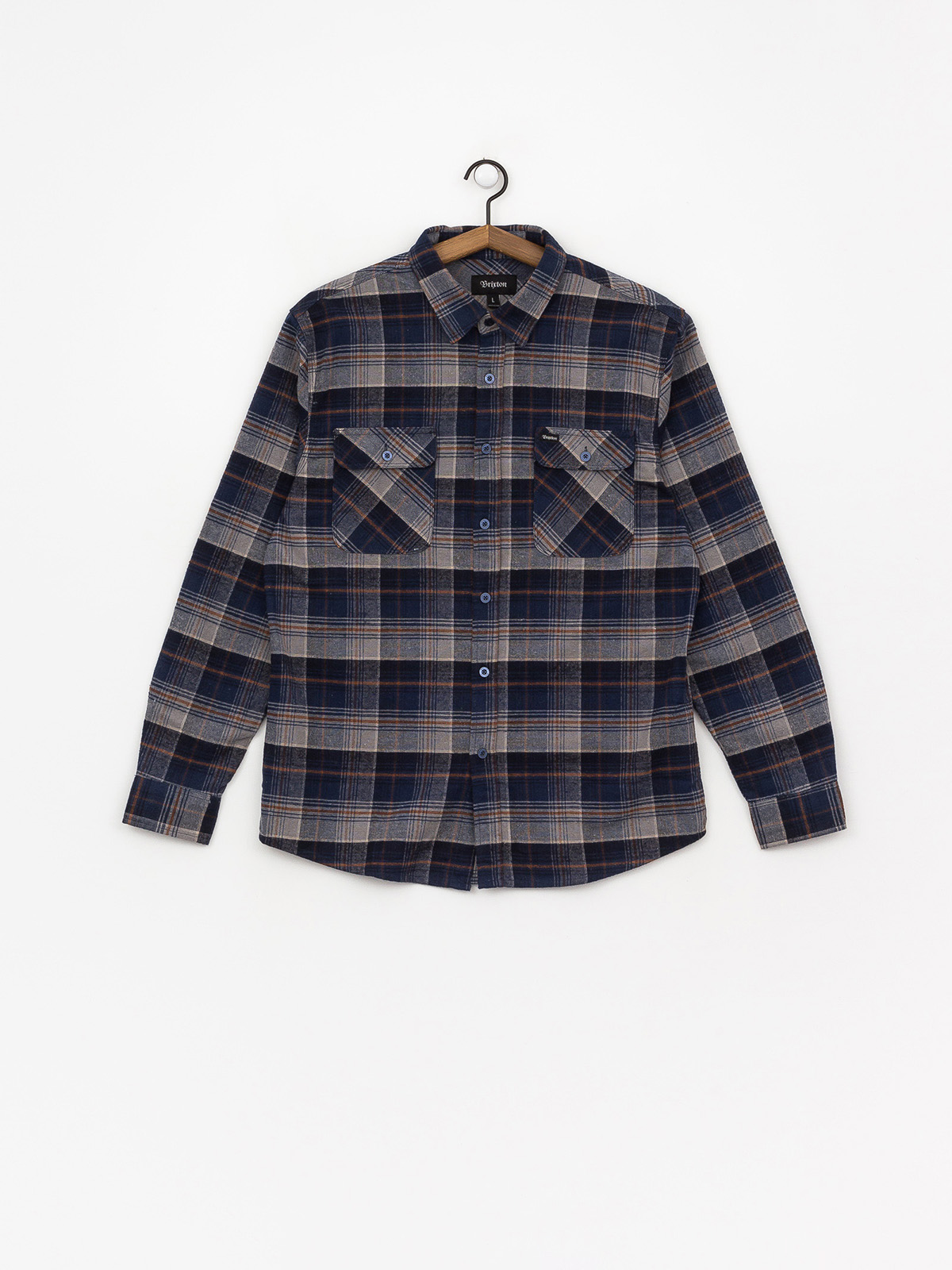 Koszula Brixton Bowery Flannel (blue night)