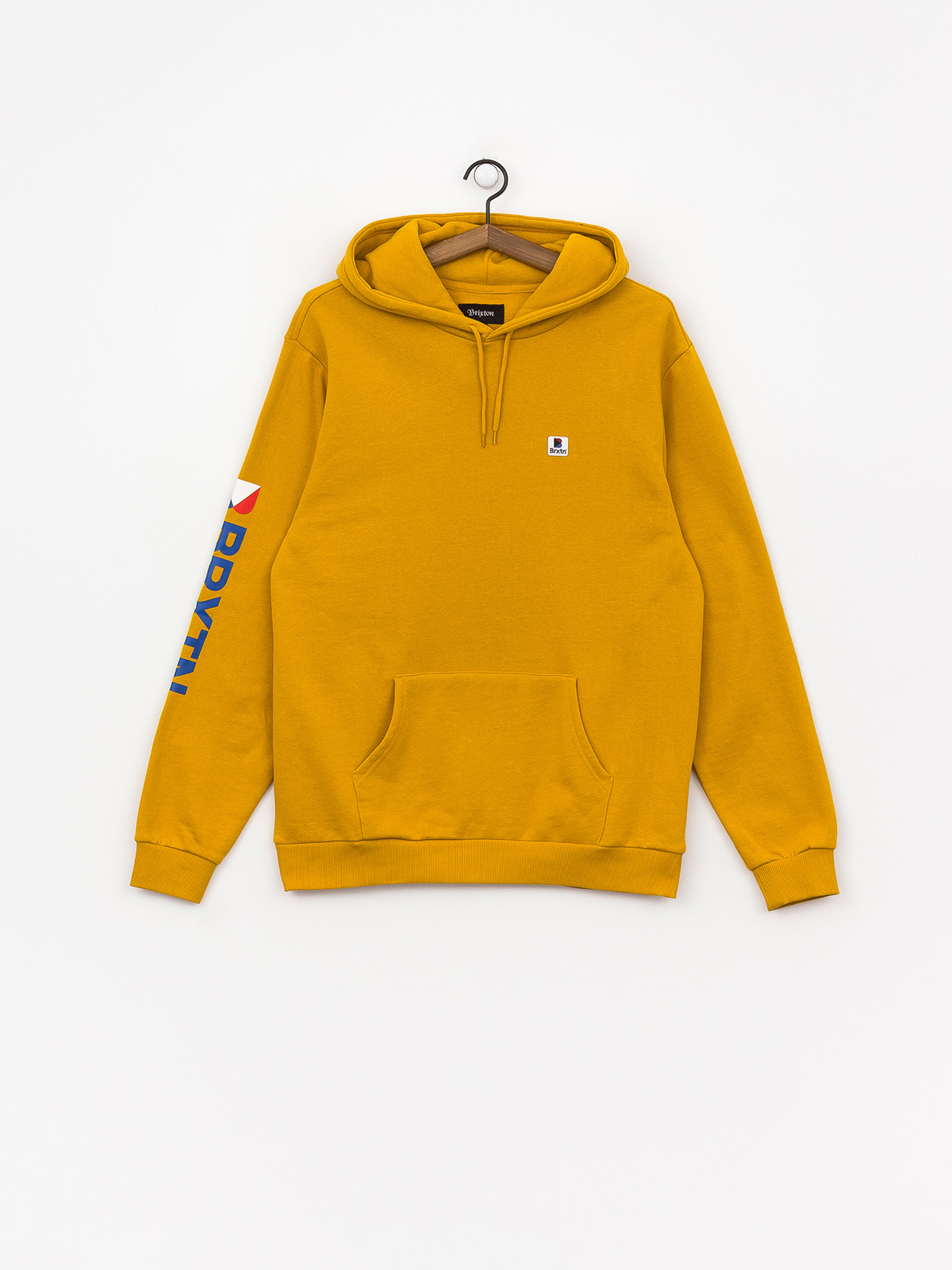 Bluza z kapturem Brixton Stowell Intl HD (nugget gold)