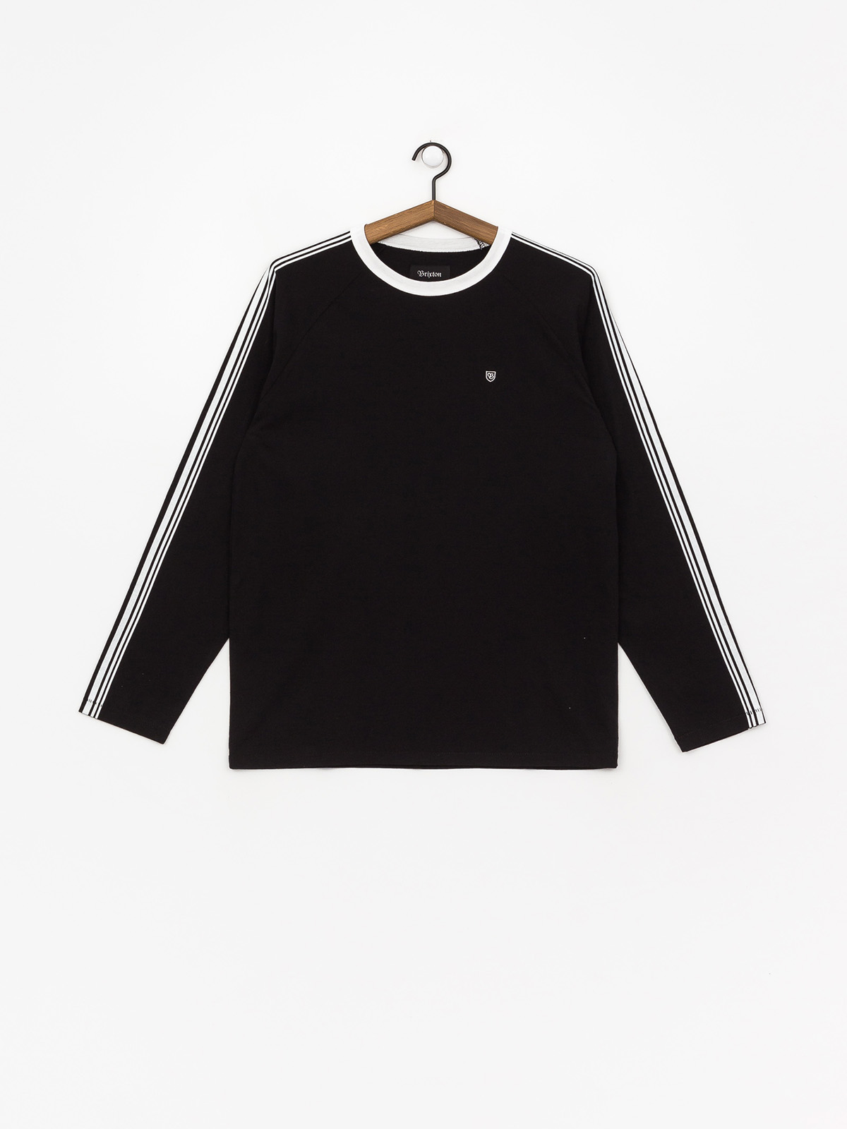 Longsleeve Brixton Este (black/white)