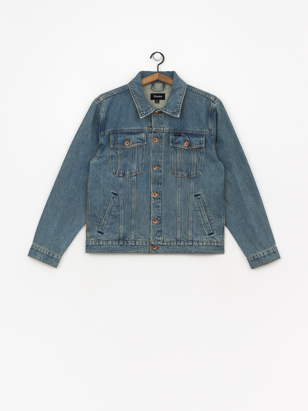 Kurtka Brixton Cable Denim (faded indigo)