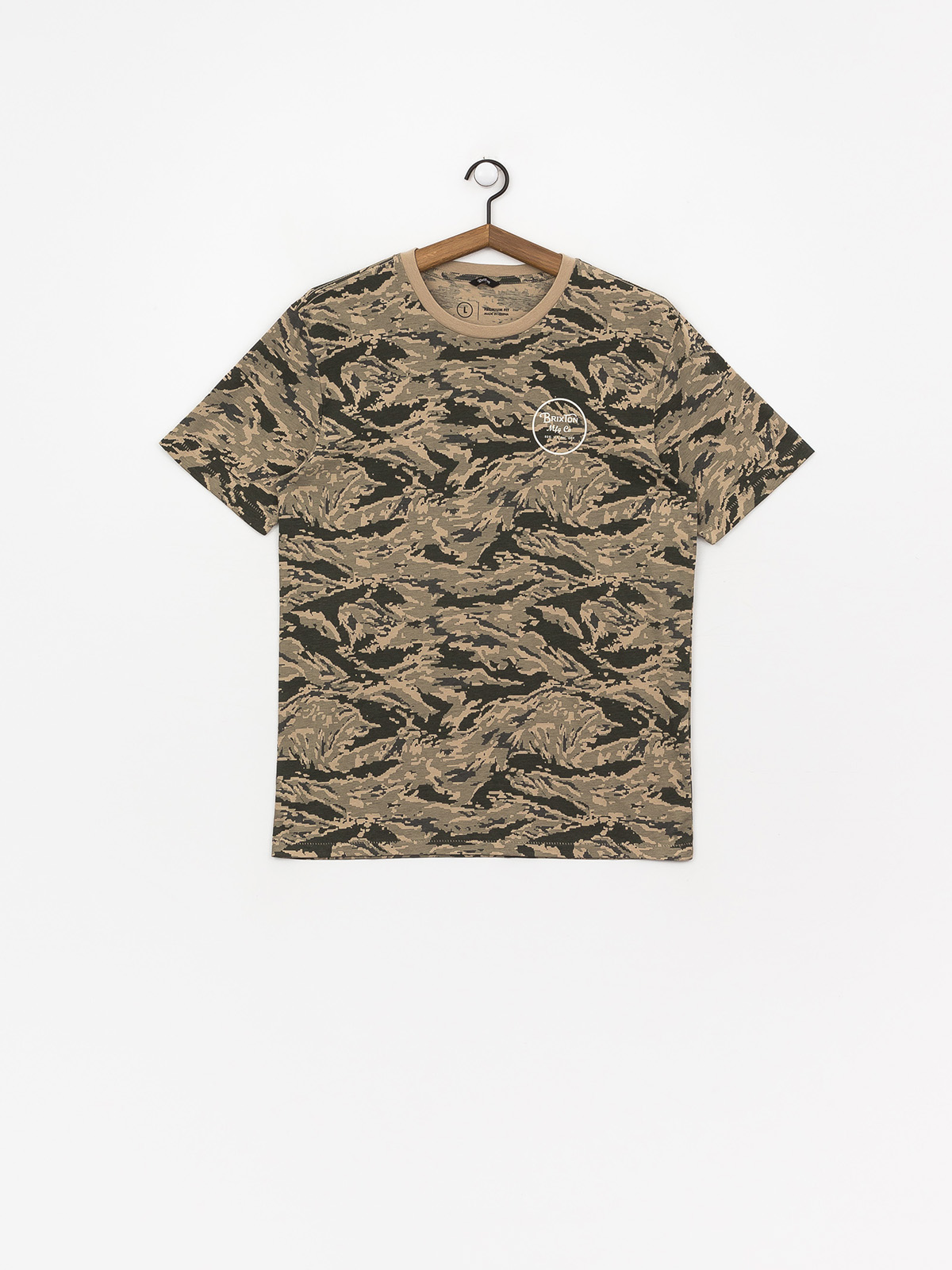 T-shirt Brixton Wheeler II Prem (digi tiger camo)