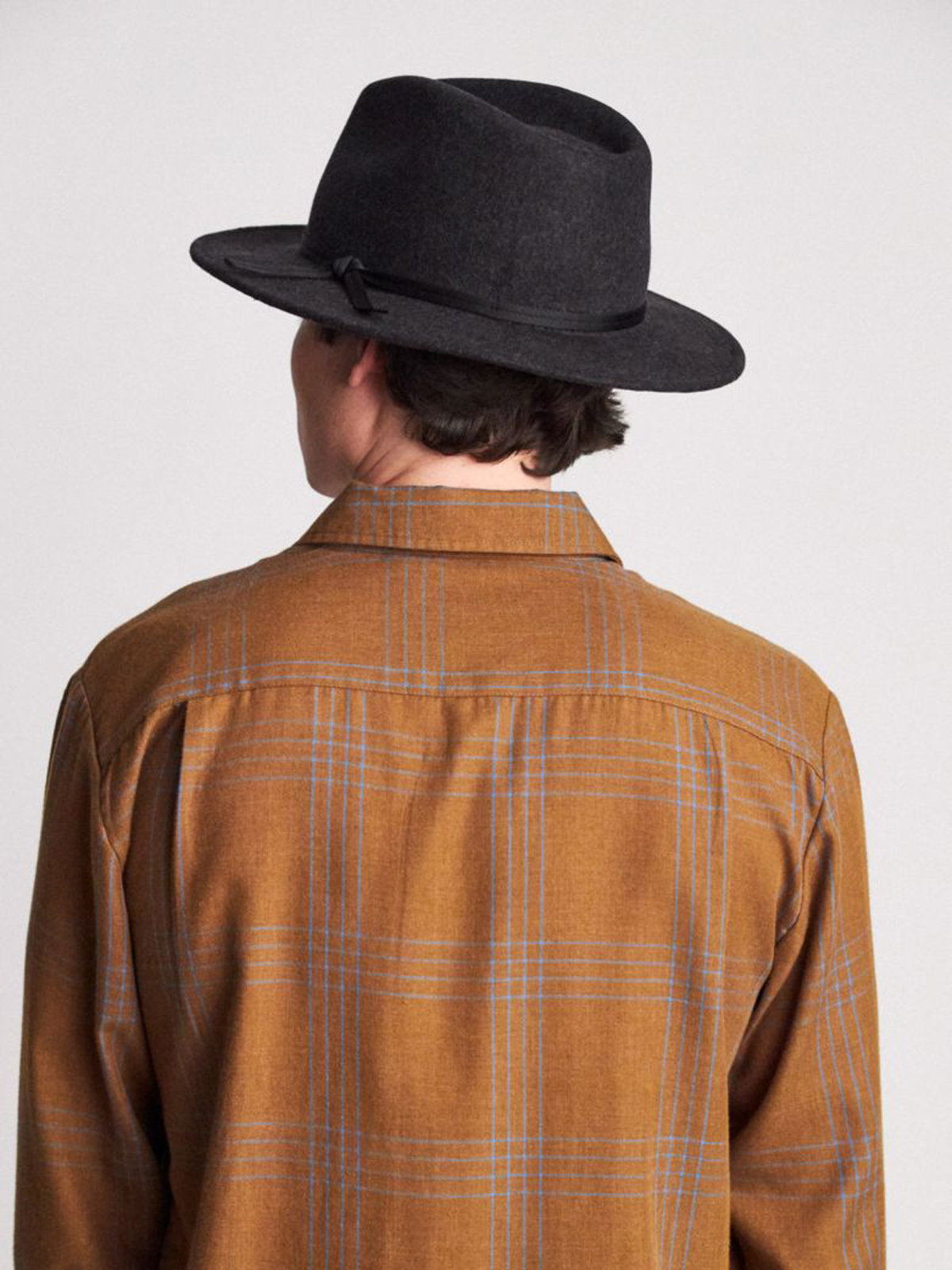 Kapelusz Brixton Coleman Fedora (black mix)