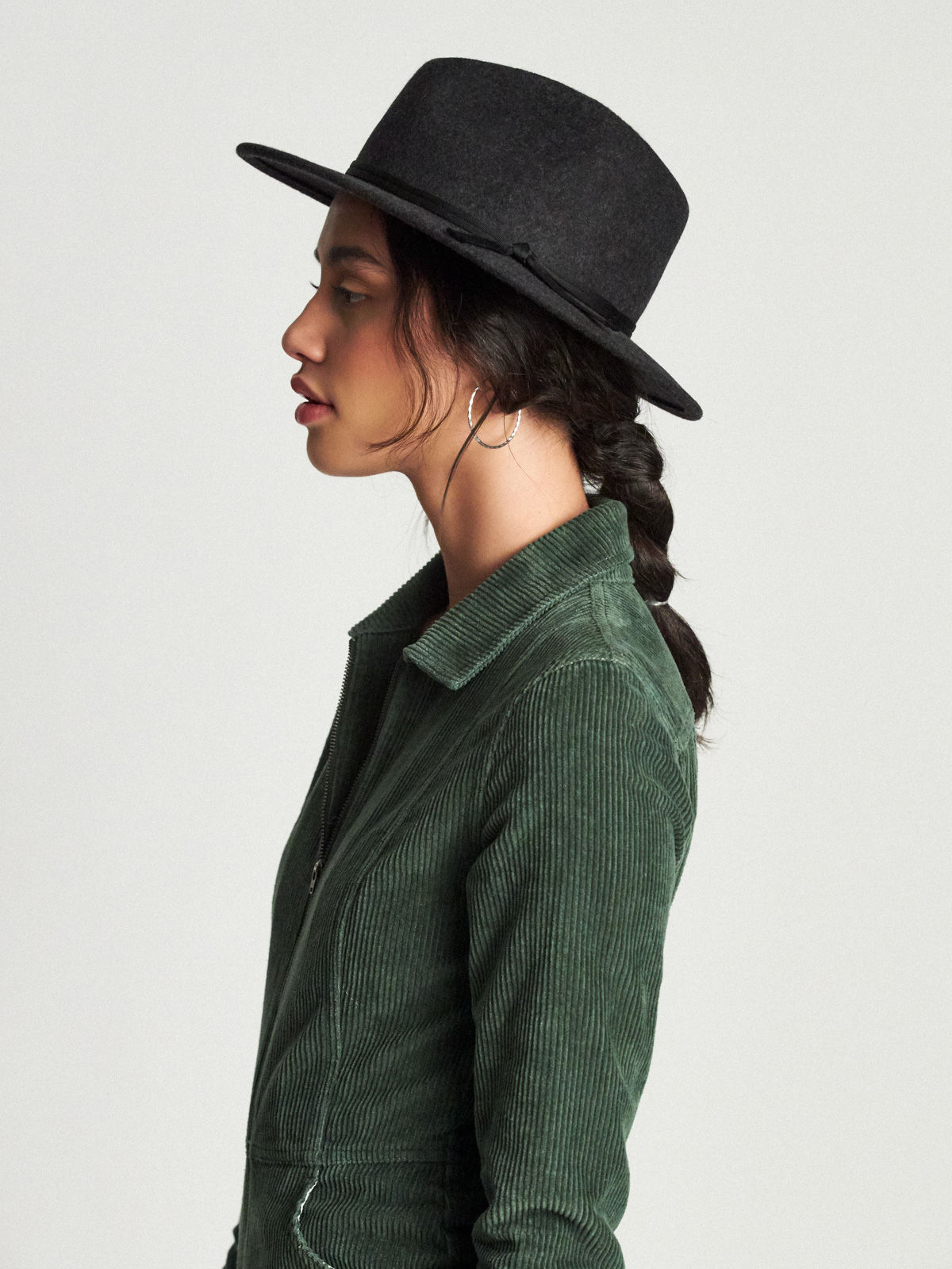 Kapelusz Brixton Coleman Fedora (black mix)