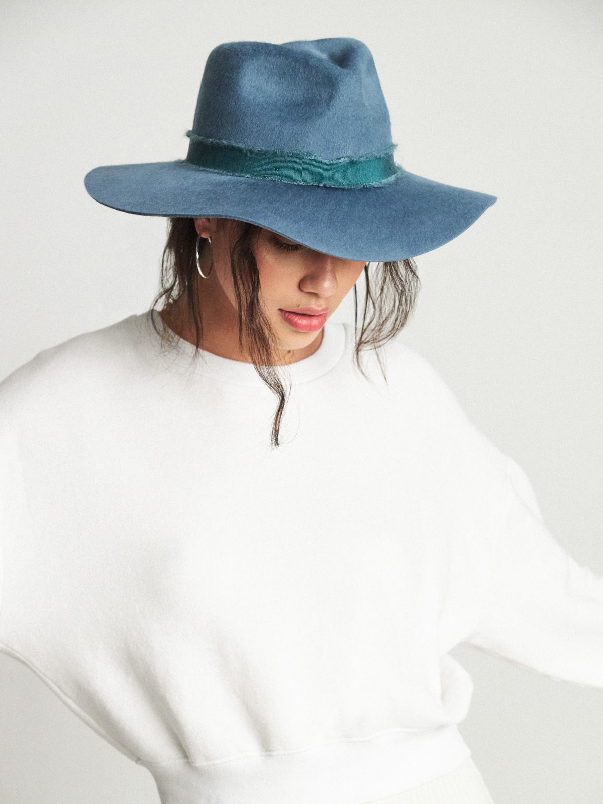 Kapelusz Brixton Ella Fedora Wmn (orion blue)