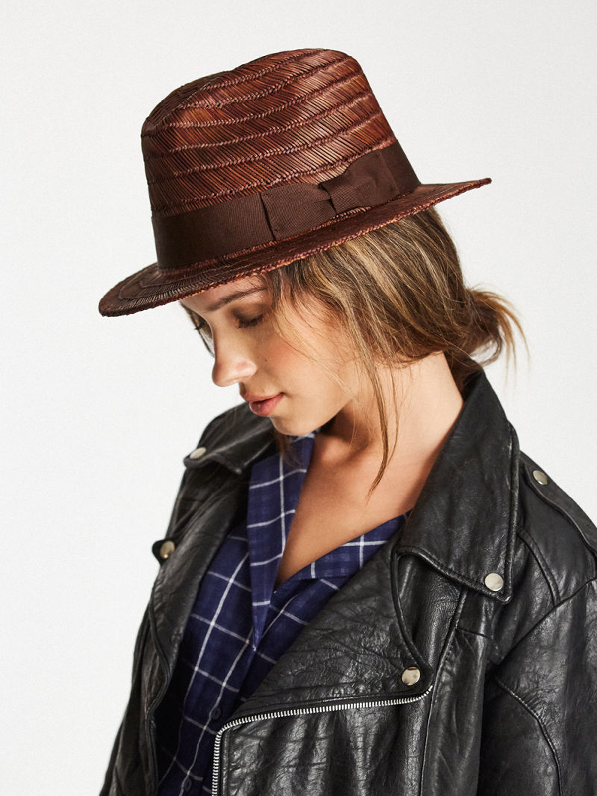 Kapelusz Brixton Rollins Fedora (brown)