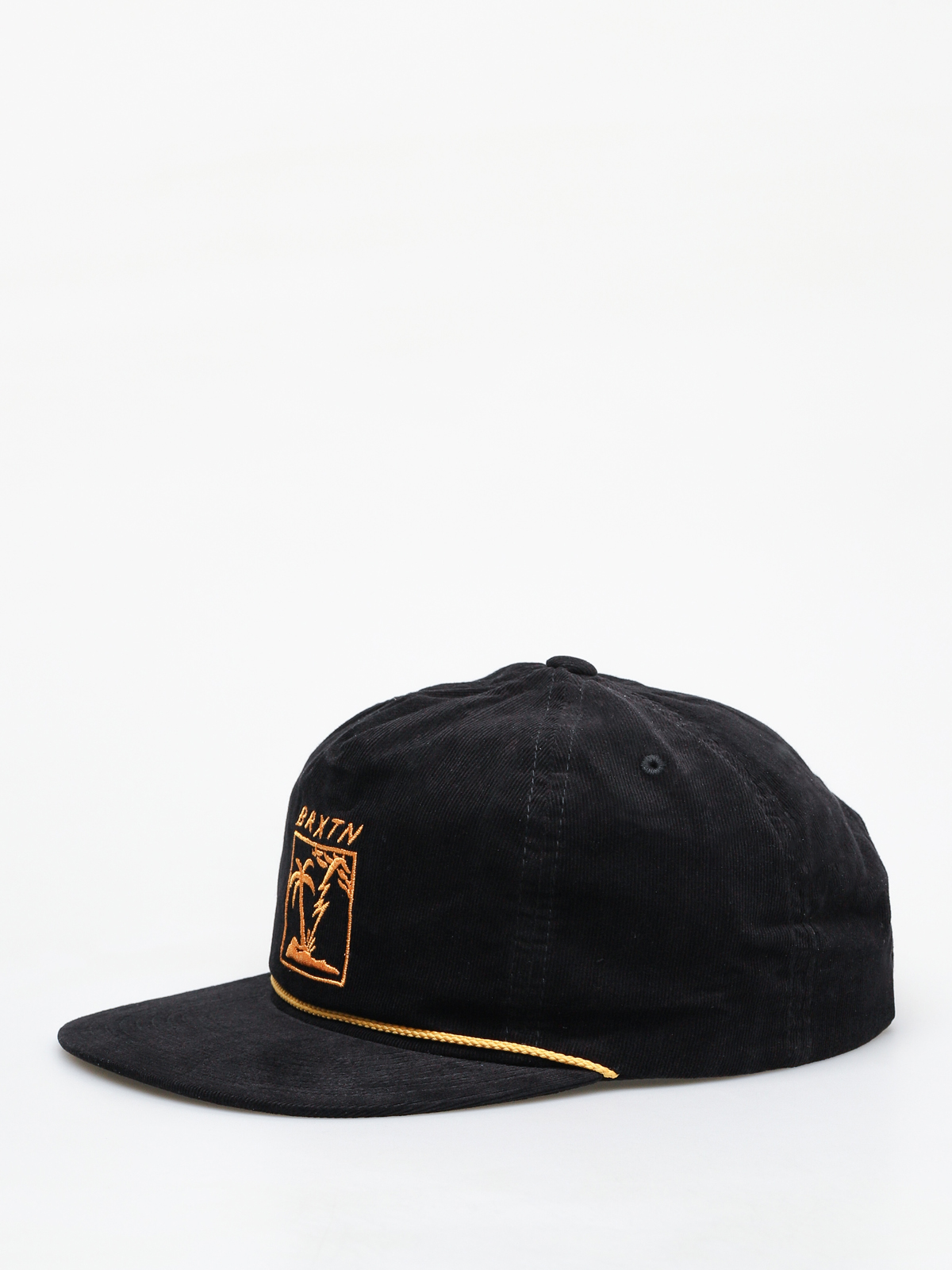 Czapka z daszkiem Brixton Stranded Hp ZD (black)