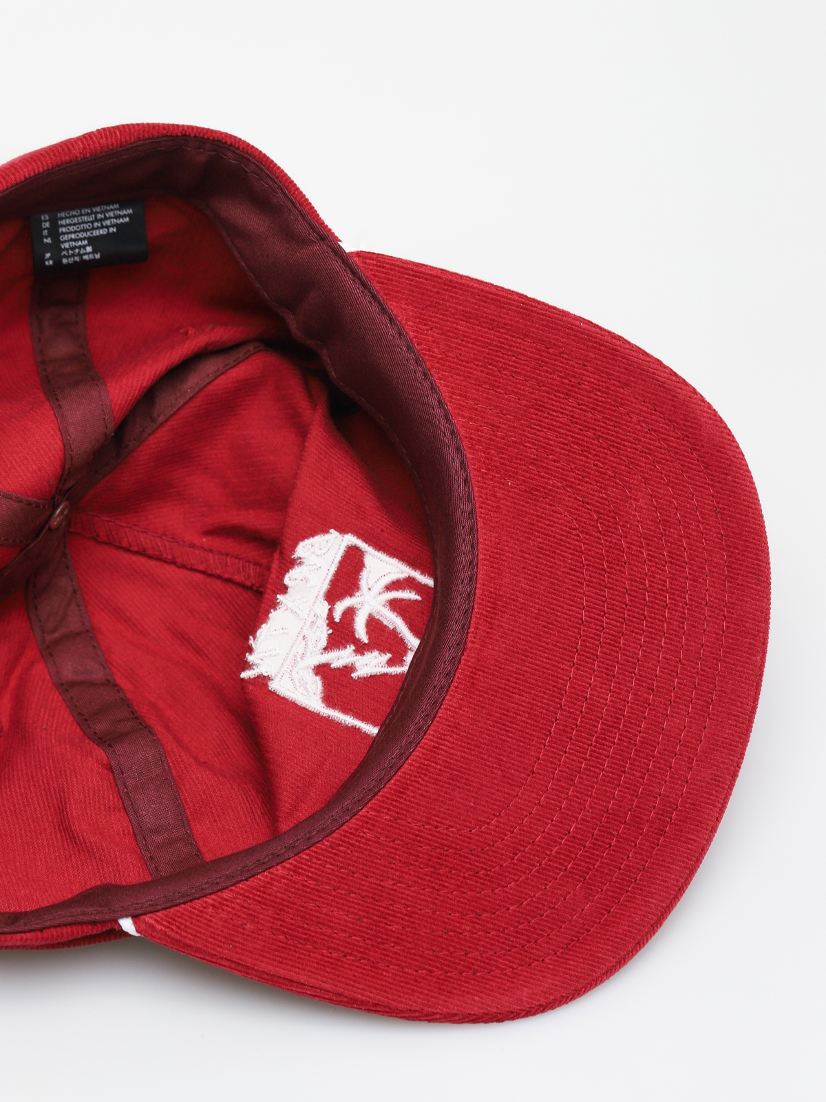 Czapka z daszkiem Brixton Stranded Hp ZD (burgundy)