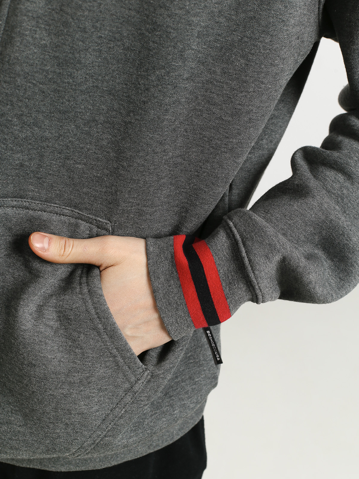 Bluza z kapturem DC Glenridge 2 ZHD (heather charcoal)